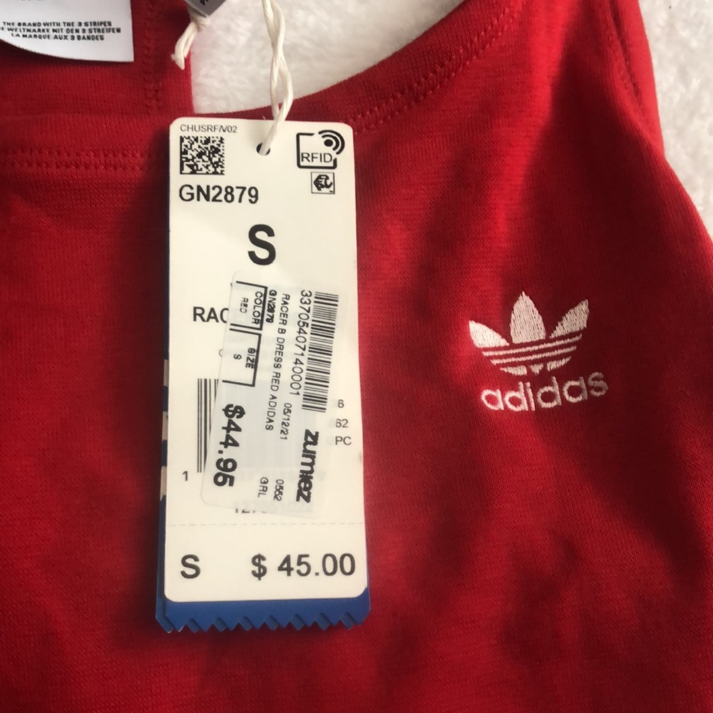 Adidas Originals Adicolor Racerback Dress - Picture 7 of 8